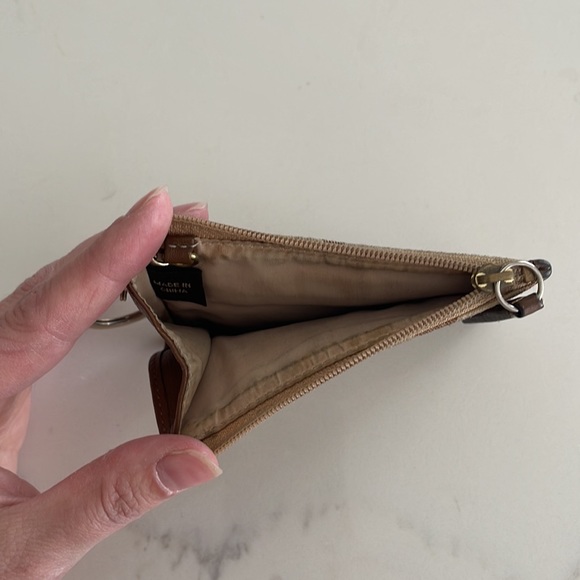 Coach ID Keychain, Brown - Picture 3 of 3